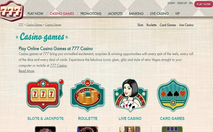 777 casino best games