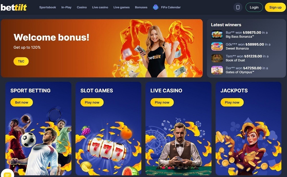 Bettilt Casino review 2024 ⭐ 100% up to C$500