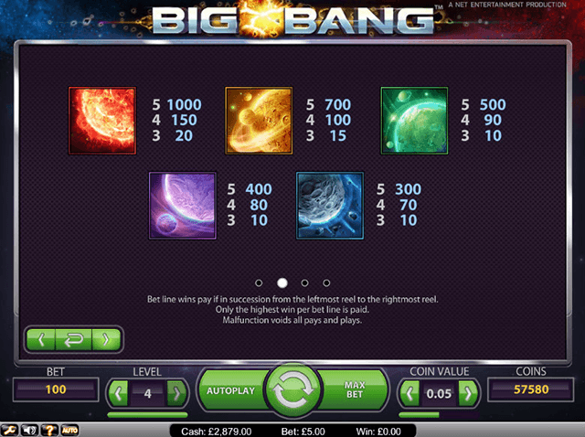 Big bang theory slot machine payouts