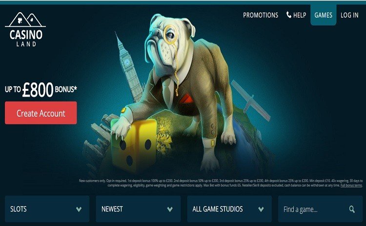 Casinoland Bonus