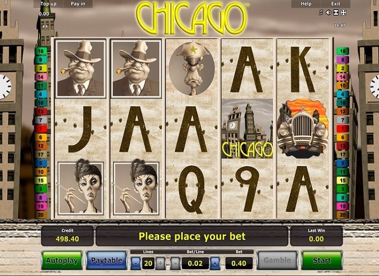 Play Chicago Free Slot Game