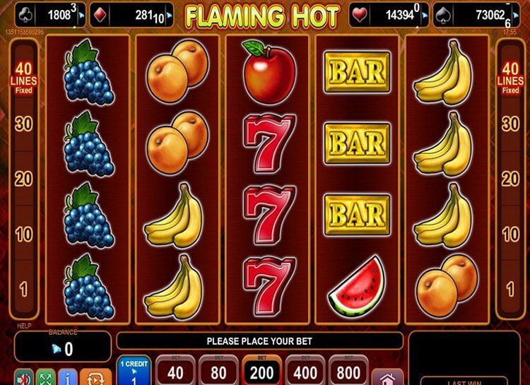 Flaming Hot, casino game flaming hot.