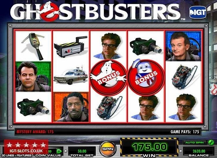 Play Ghostbusters Free Slot Game
