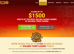 Golden Tiger Casino Canada Review
