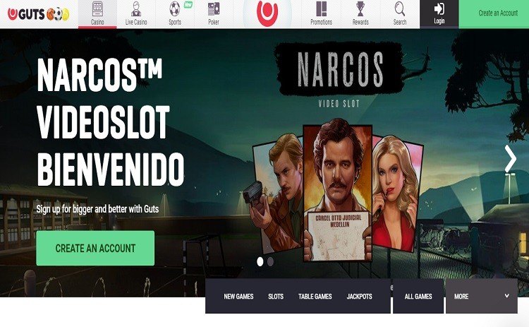 Guts casino review