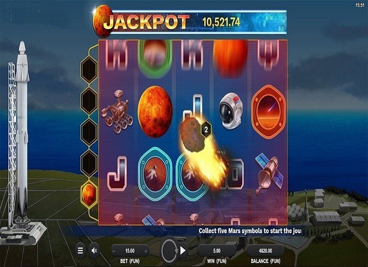 Play Journey To Mars Free Slot Game