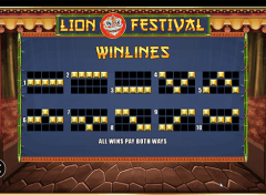 lion festival free slots