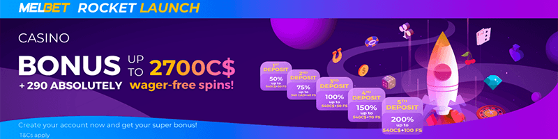 Melbet Casino Welcome Bonus