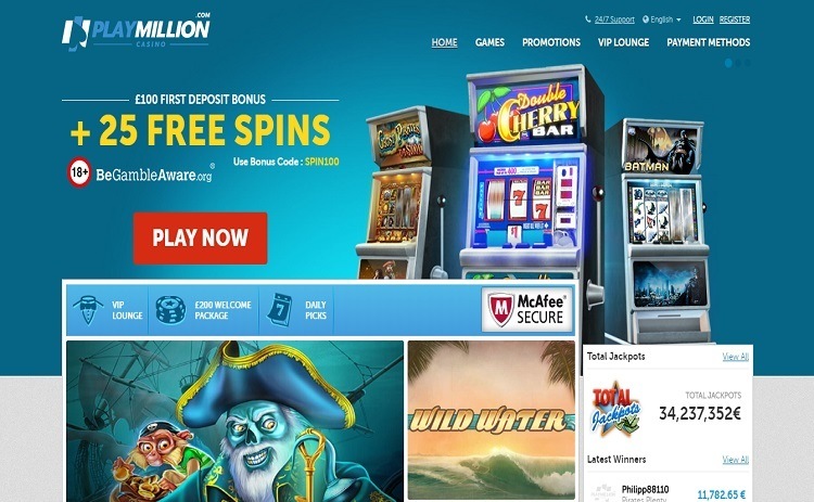 Playmillion casino review