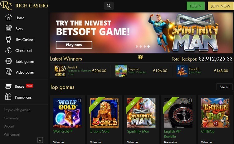 Rich casino no deposit bonus codes 2019 unused