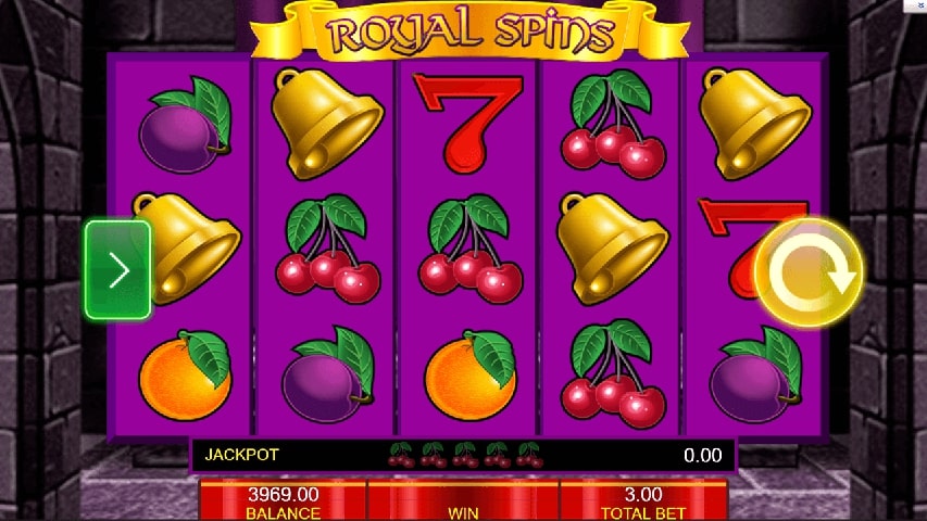 royal spins pokies