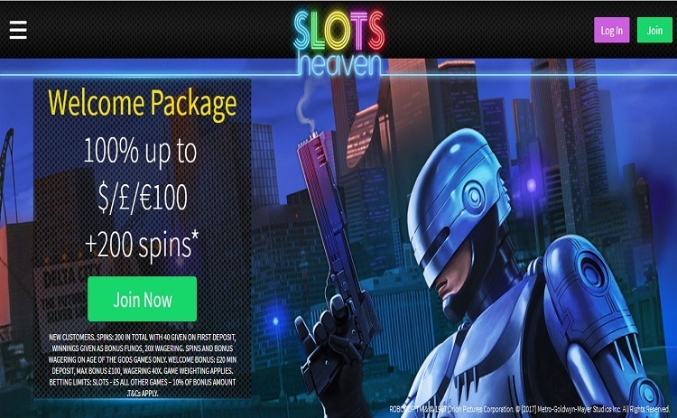 Slots Heaven casino review