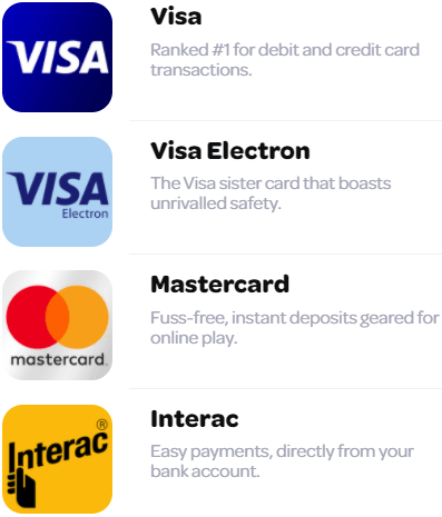 Spin Casino Banking options