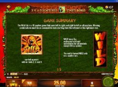Wild Life Slot Game Summary