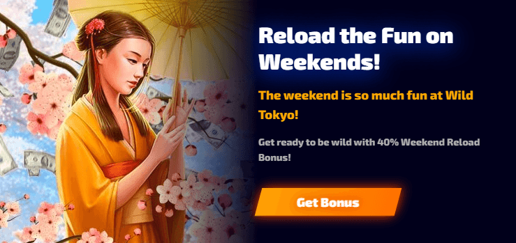 Wild Tokyo Casino Reload