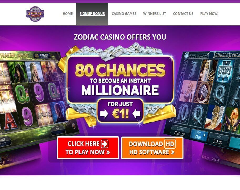 casino rewards zodiac casino