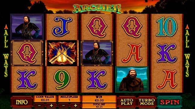 Archer Slot Game Free Play