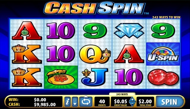 cash spin slot machine jackpot