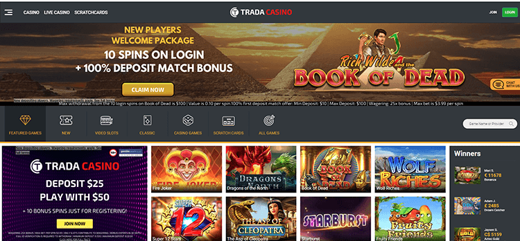 Trada Casino Review Is Trada Casino Online Scam Or Legit