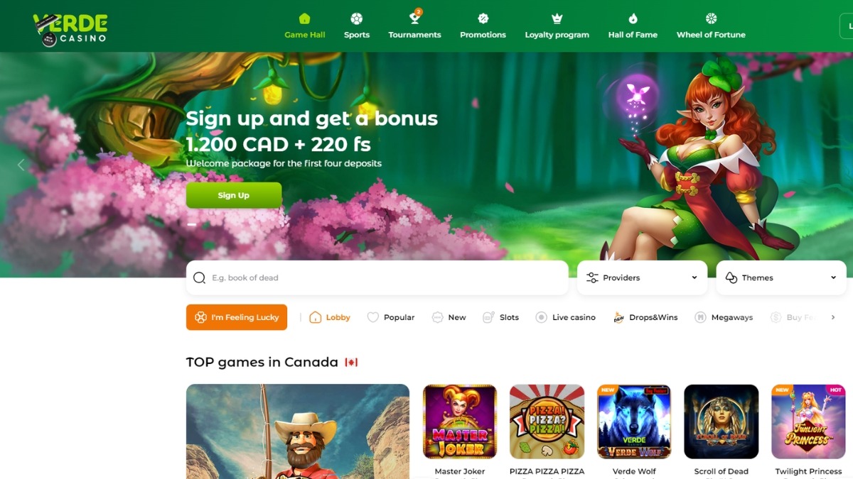 Verde Casino: Best Overall