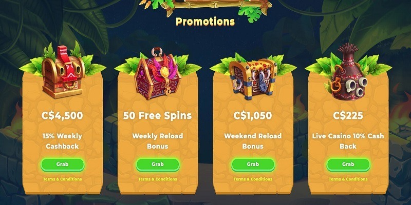 wazamba casino bonuses