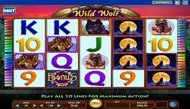 play wild wolf slots online for free